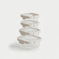 Square Glass Container Set