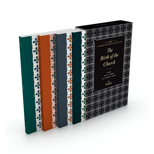 NLT Filament Journaling Collection: The Birth of the Church Set; Luke, Acts, Mark, 1 & 2 Peter, and Jude (Boxed Set)