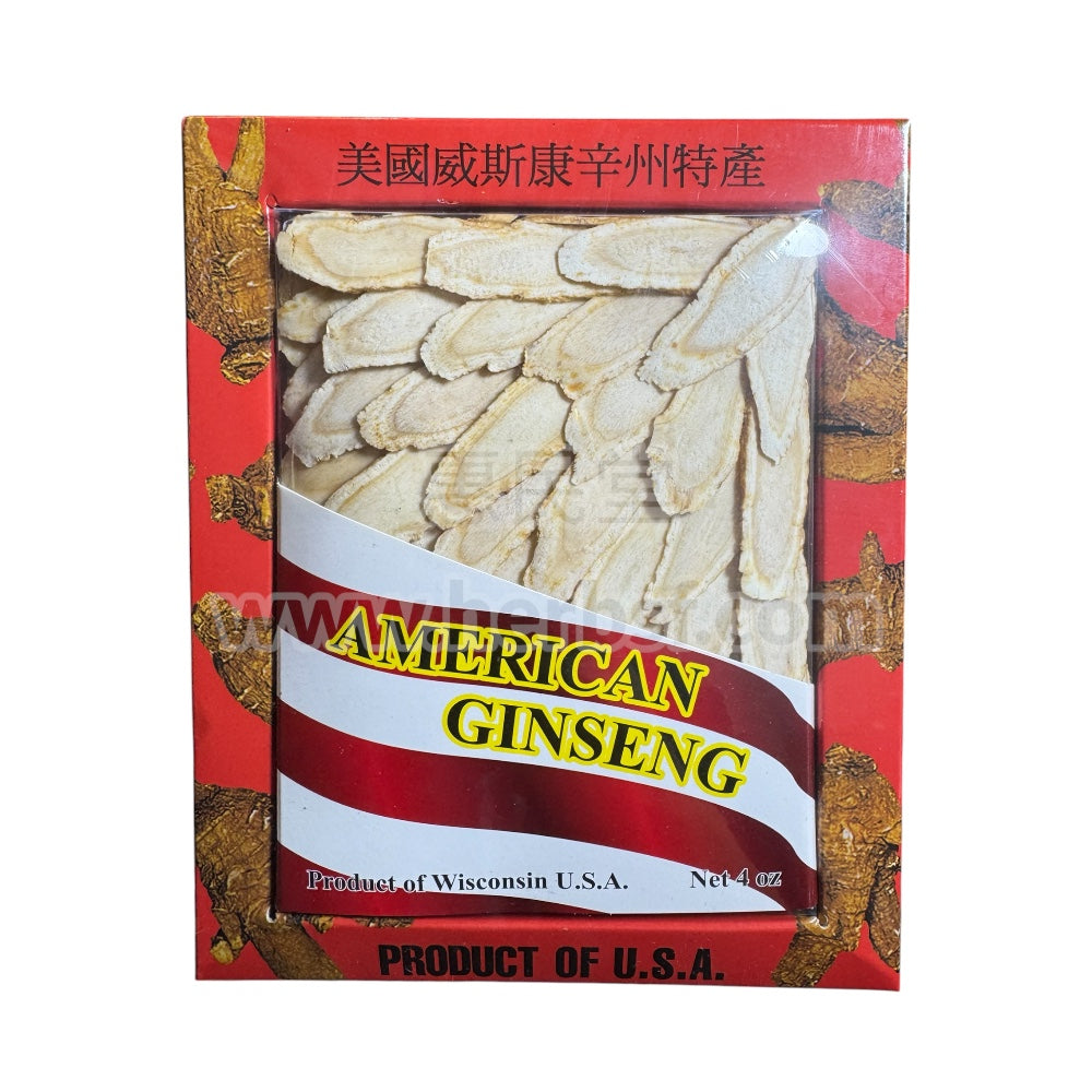 HMT Large American Ginseng Slices Gift Box 4oz