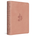 ESV Women's Study Bible (Trutone, Blush Rose, Floral Bloom Design)