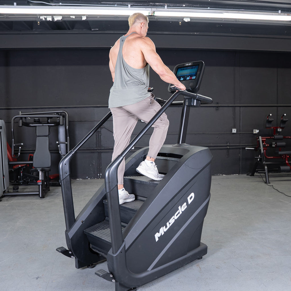 Elite Commercial Stair Climber - Touch Screen - Muscle D Fitness