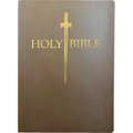 KJV Sword Bible, Large Print, Coffee Ultrasoft: (Red Letter, Brown, 1611 Version)