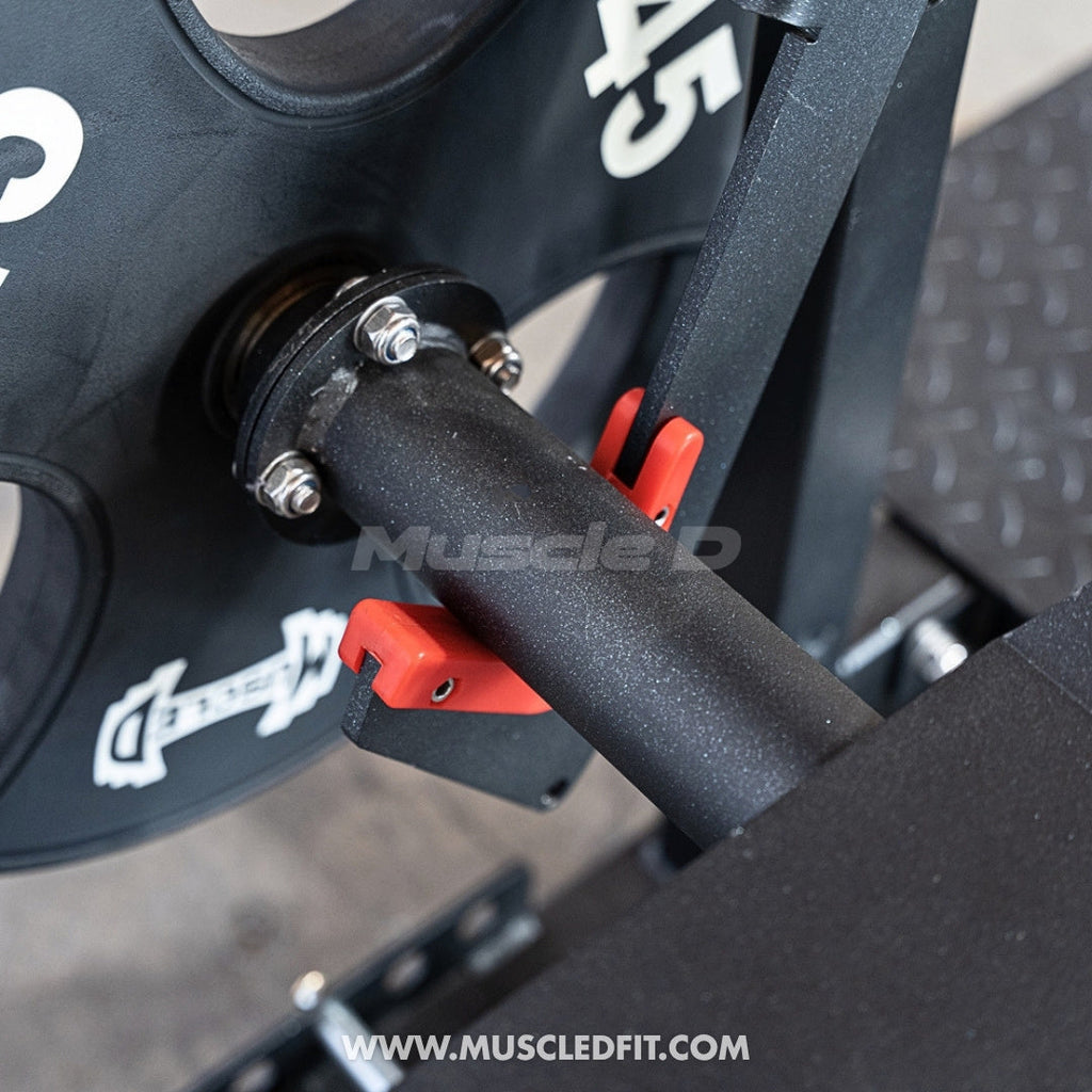 Excel Belt Squat - Muscle D Fitness - Plate Loaded Belt Squat w/ Plate Storage