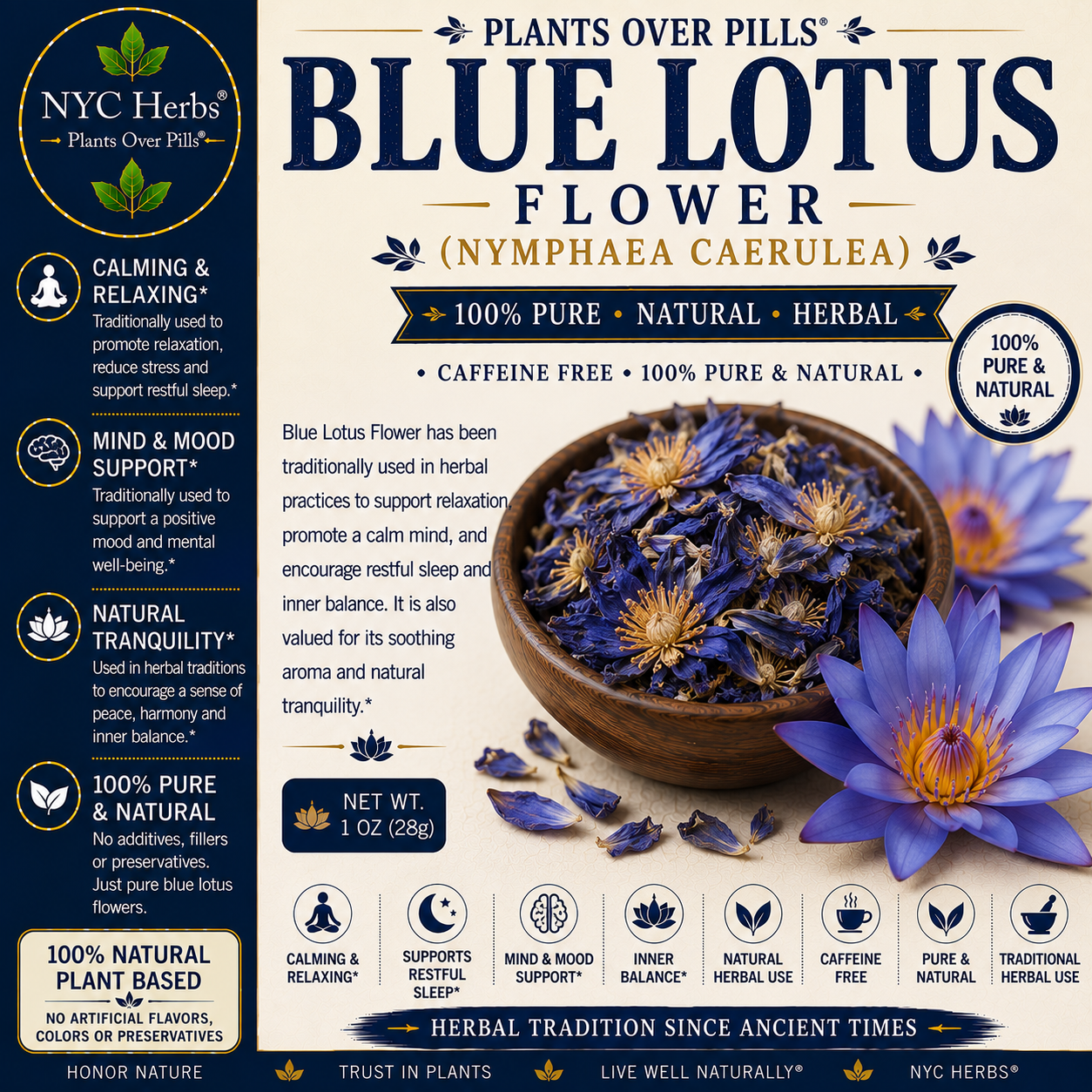 Blue Lotus | Dreamy Calm & Spiritual Awakening