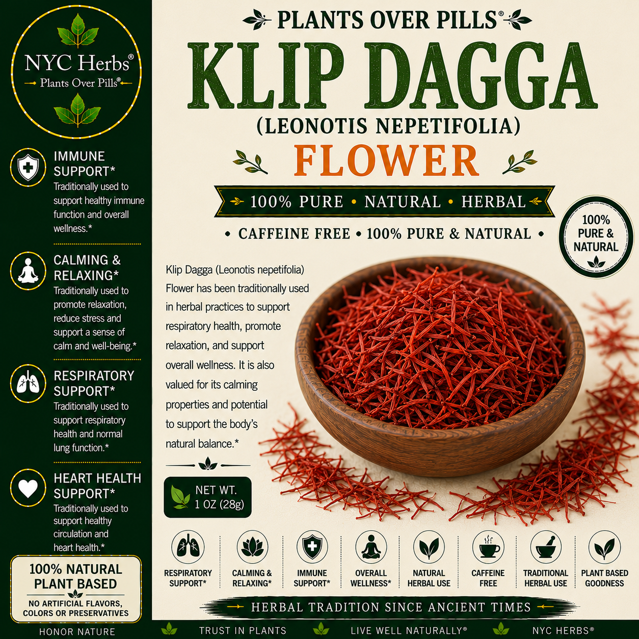 Klip Dagga | Relaxation, Pain Relief & Spiritual Use