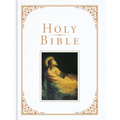 KJV Family Bible, White Imitation Leather Over Board: Holy Bible