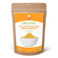 Organic Yellow Mustard Seed Powder – Ground from Whole Seeds