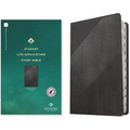 NLT Student Life Application Study Bible, Filament Enabled (Leatherlike, Charcoal Gray Striped, Indexed, Red Letter)