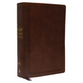 NKJV Study Bible, Imitation Leather, Brown, Red Letter Edition, Indexed, Comfort Print: The Complete Resource for Studying God's Word