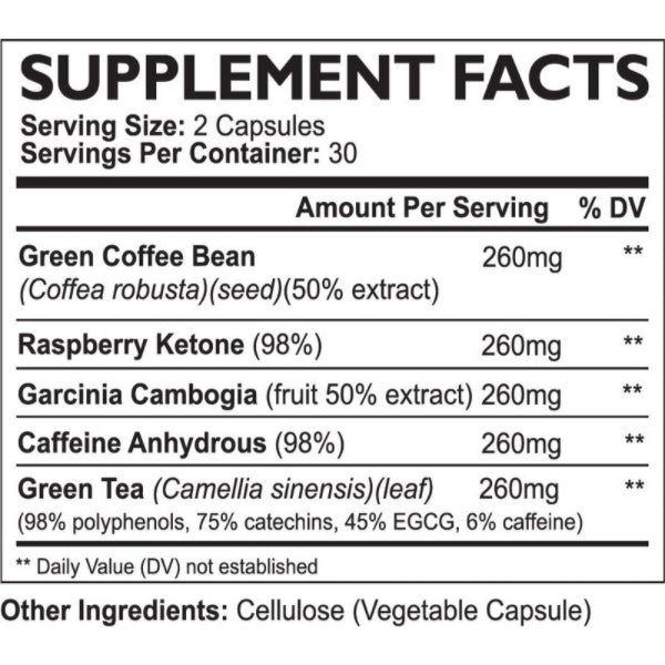 Green Tea with Garcinia EGCG Capsules