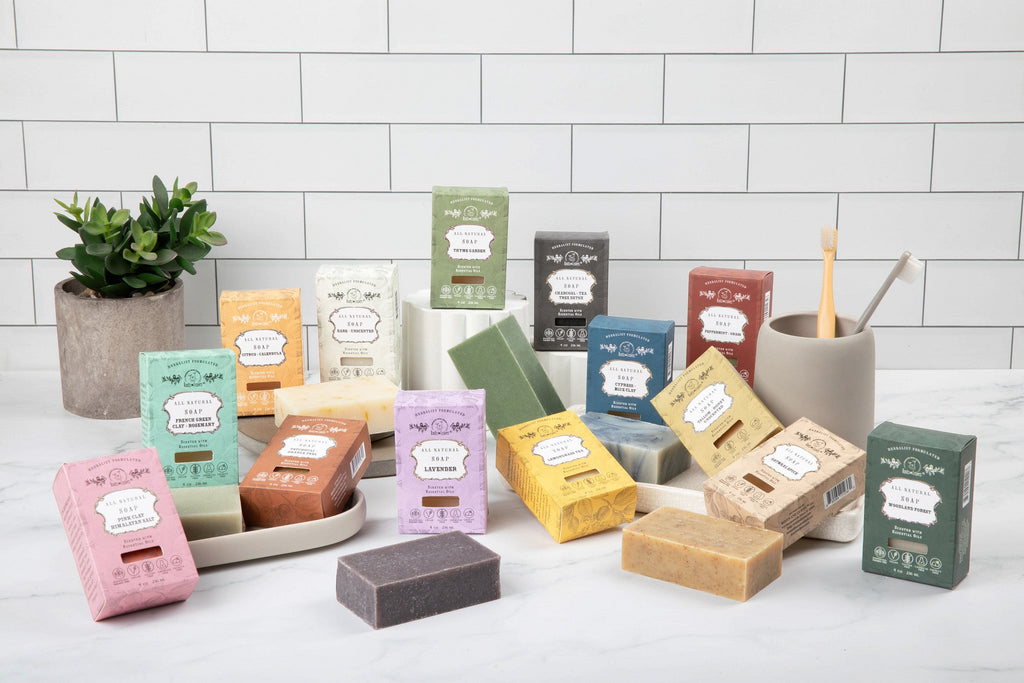 Organic Vegan Oatmeal Spice Bar Soap