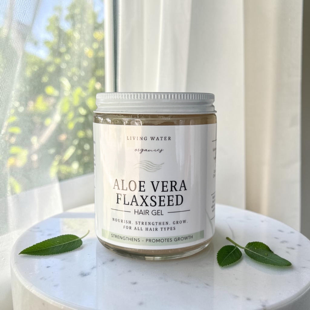 Aloe Vera & Flaxseed Gel, Nourishing (Medium Hold)