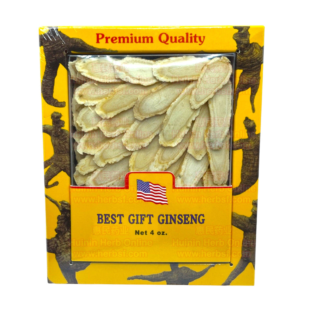 HMT XL American Ginseng Slices Gift Box 4oz