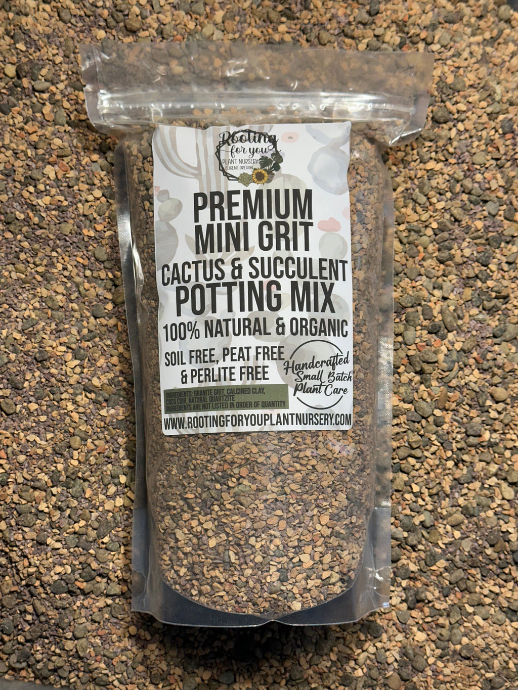 MINI GRIT Cactus & Succulent Premium Potting Mix