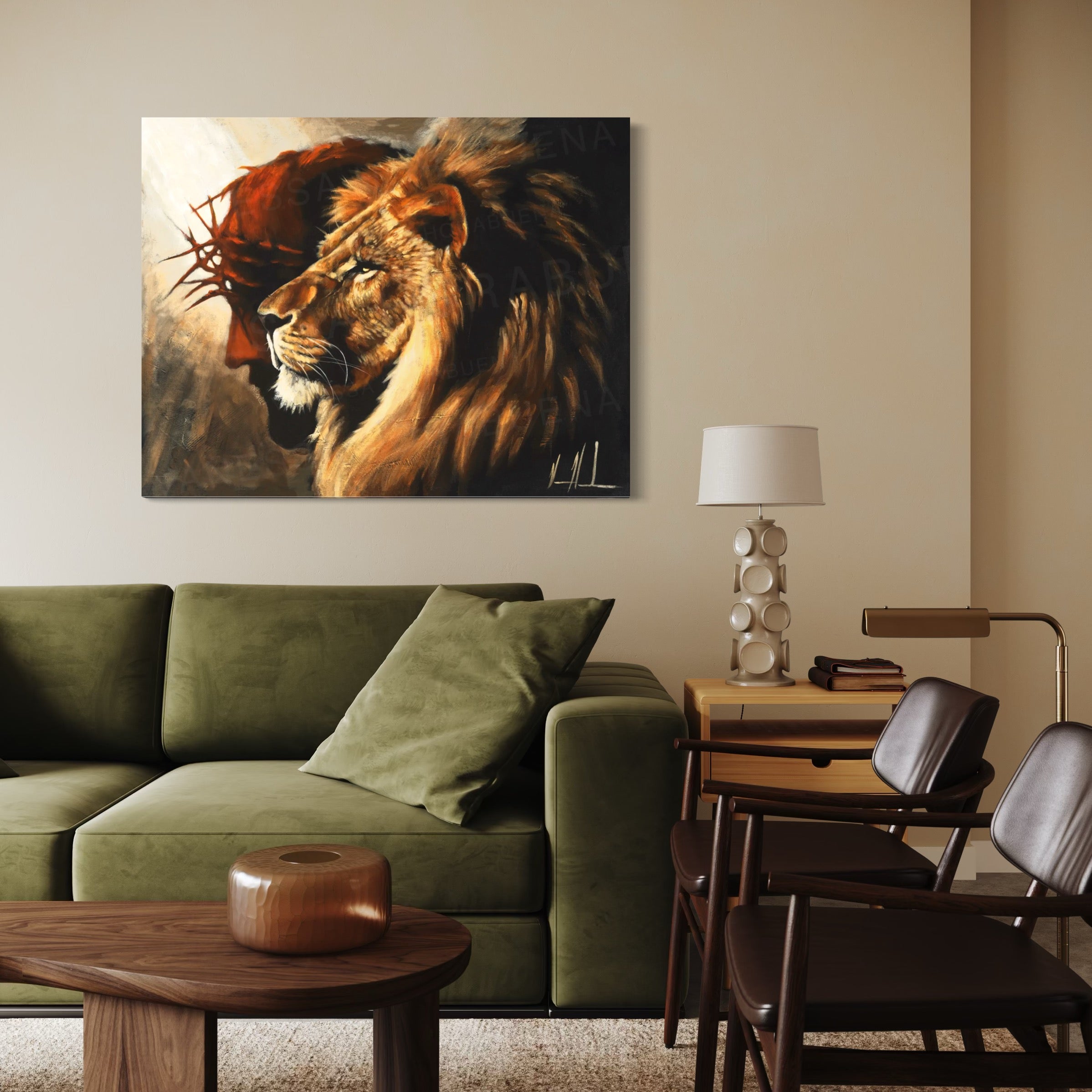 The Lion of Judah (Peace and Strength)