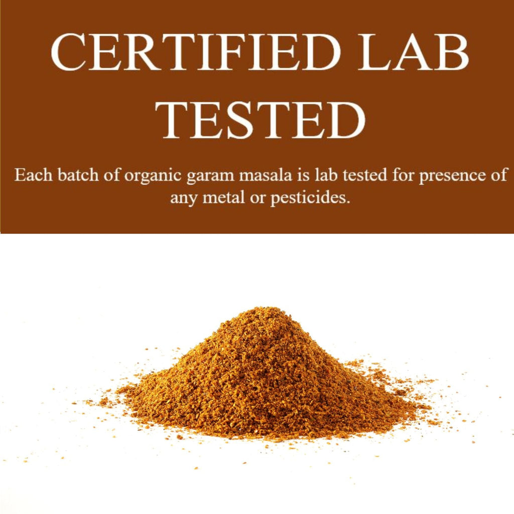 Organic Garam Masala — USDA Certified, Non-GMO | Curries, Biryani & Butter Chicken