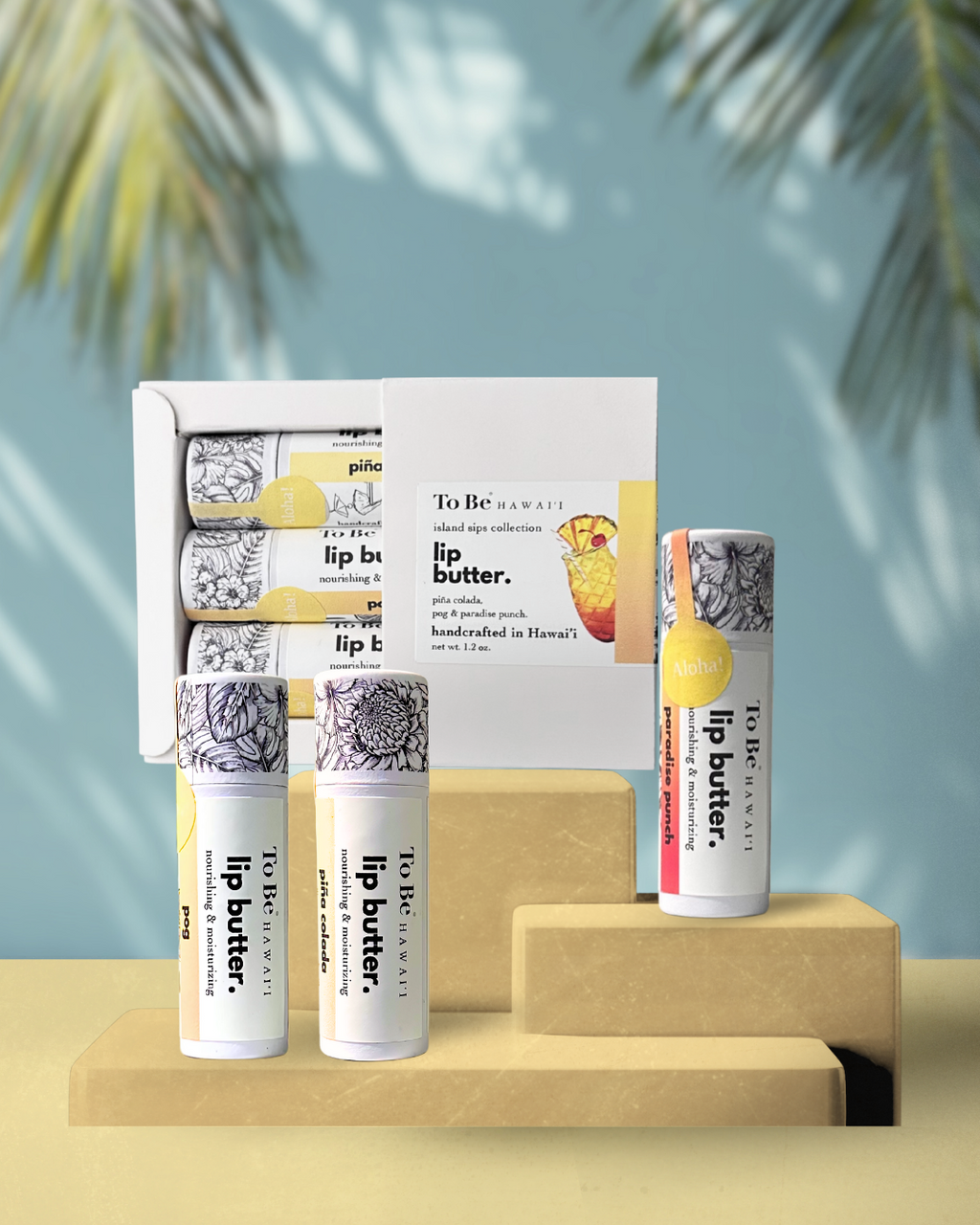 Island Sips Lip Butter Gift Set