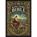 The King James Bible - The New Testament (Golden Monarch Collector's Edition) (Case Laminate Hardcover with Jacket)