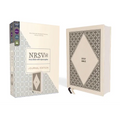 Nrsvue, Holy Bible with Apocrypha, Journal Edition, Cloth Over Board, Cream, Comfort Print