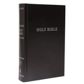 KJV, Pew Bible, Hardcover, Black, Red Letter Edition