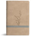 KJV Large Print Personal Size Reference Bible, Earthen Suedesoft Leathertouch