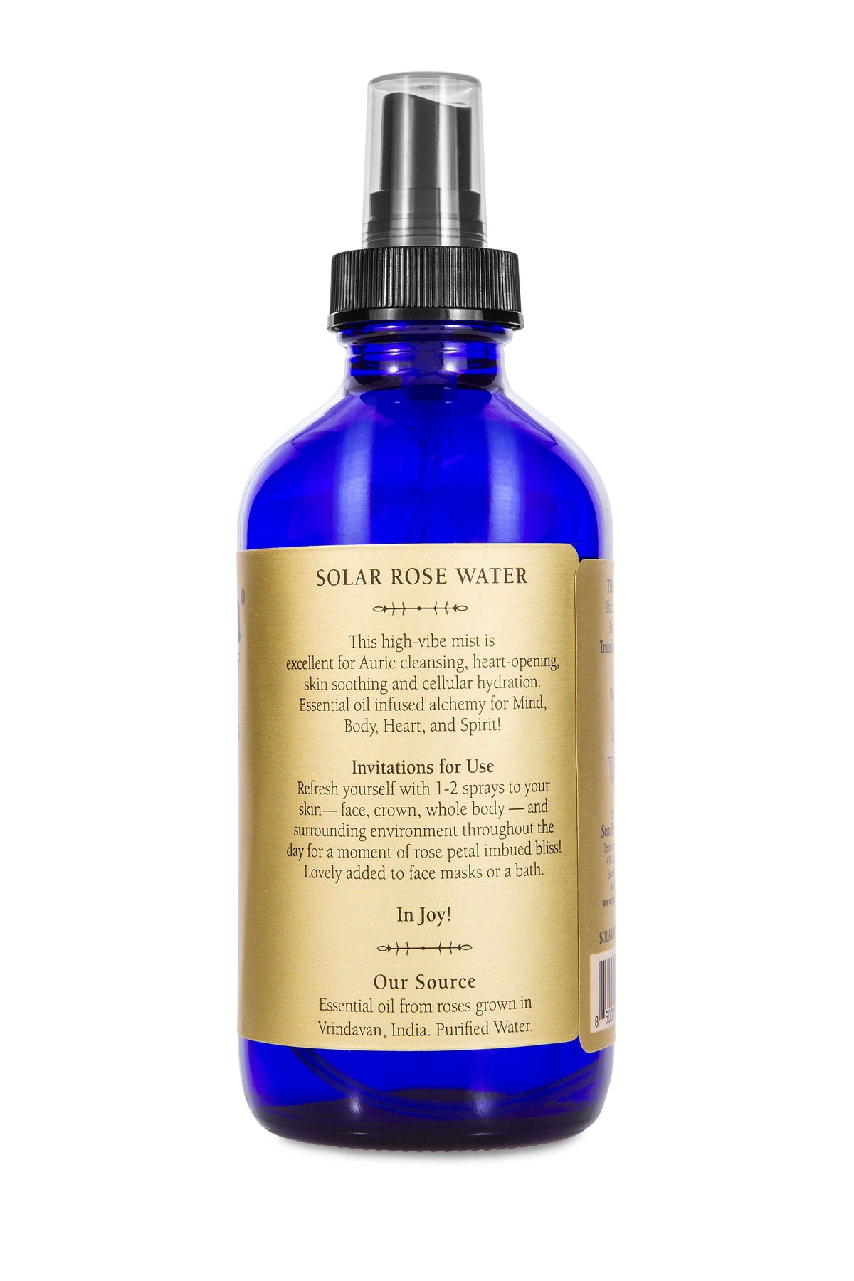 Solar Rose Water