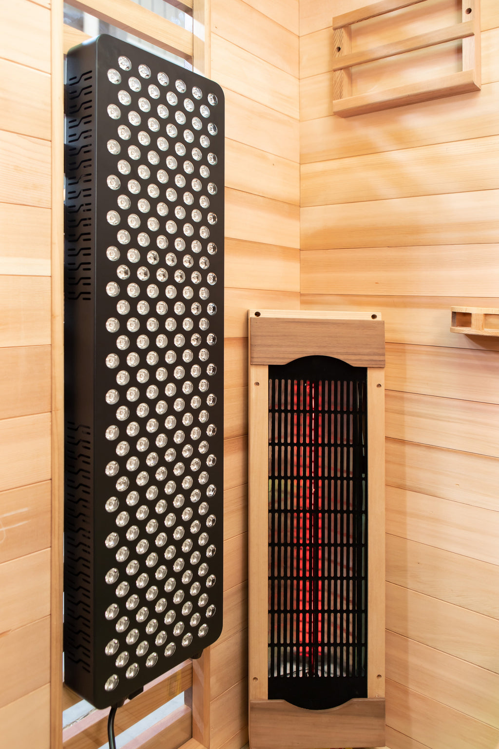 Peak Saunas Fuji 2-Person Full Spectrum Infrared Sauna with XL Medical-Grade Red Light Therapy & Smart WiFi App Control