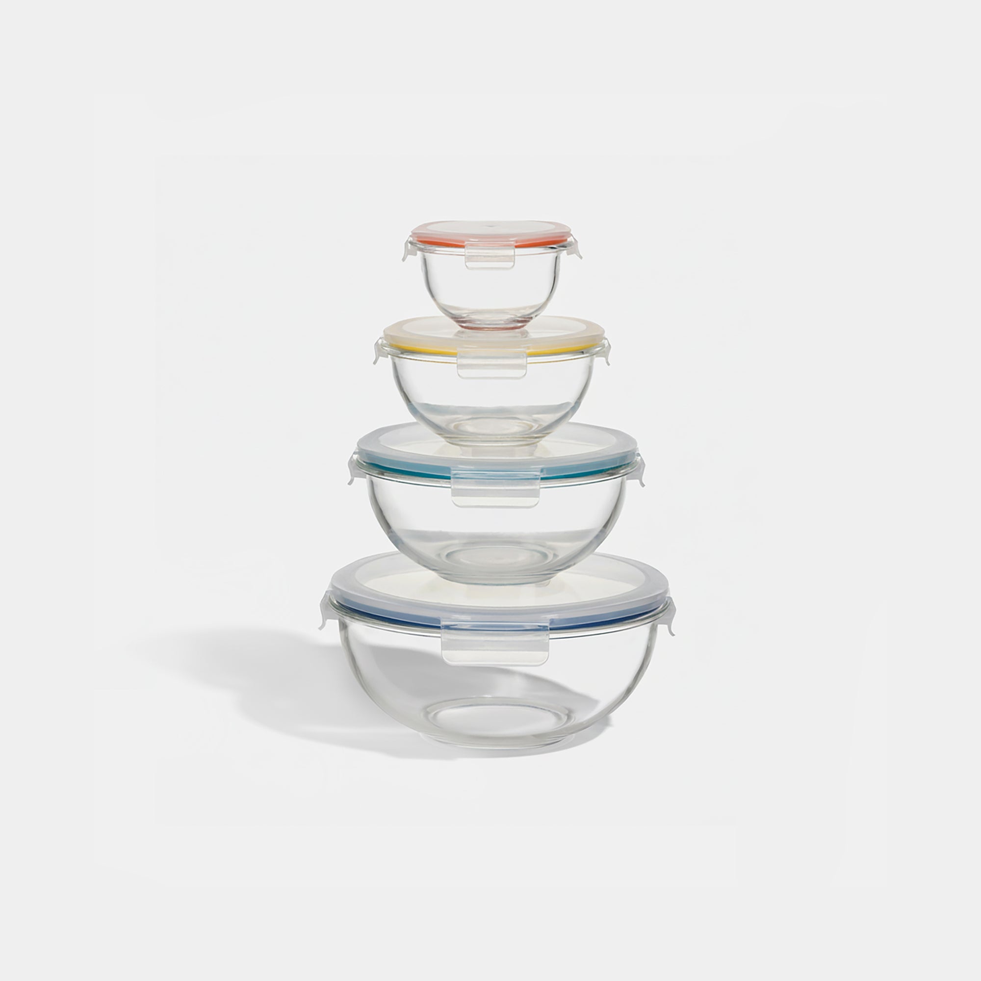 8-PC Mix & Store Serve Glass Bowl Set