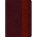 ESV Study Bible, Large Print (Trutone, Mahogany, Trellis Design, Indexed)