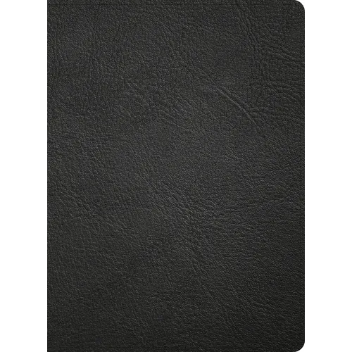 NASB Study Bible, Black Genuine Leather, Indexed