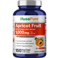 NusaPure Apricot 20:1 Extract, 1000 mg 150 Veggie Capsules (Vegan, Non-GMO)