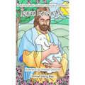Large Print Simple and Easy Coloring Book for Adults Jesus Loves Me: 5x8 Adult Christian Coloring Book With Biblical Scenes, Jesus, Bible Versus, and