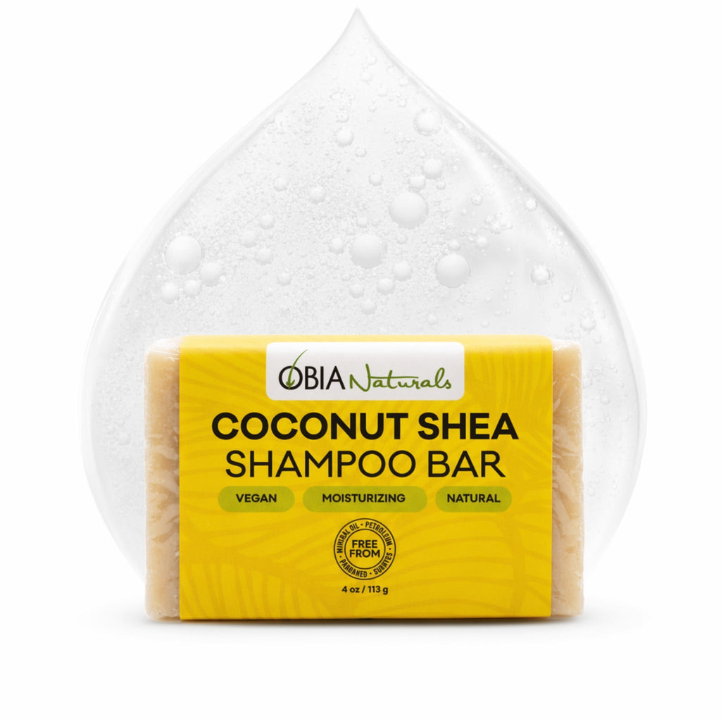 Coconut Shea Shampoo Bar — Sulfate-Free Shampoo for Curly Hair