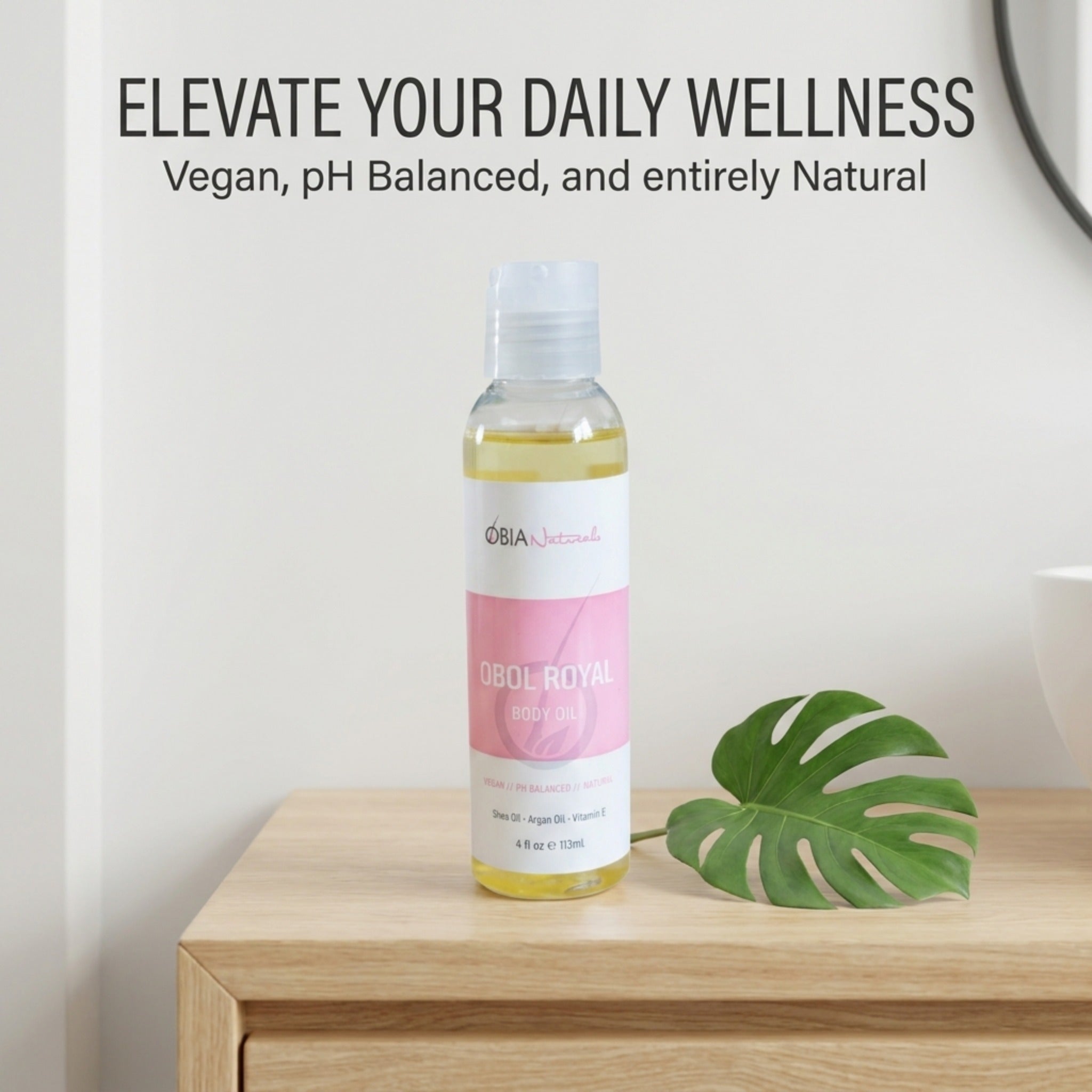 OBOL Royal Body Oil — Luxury Vegan Argan Body Oil