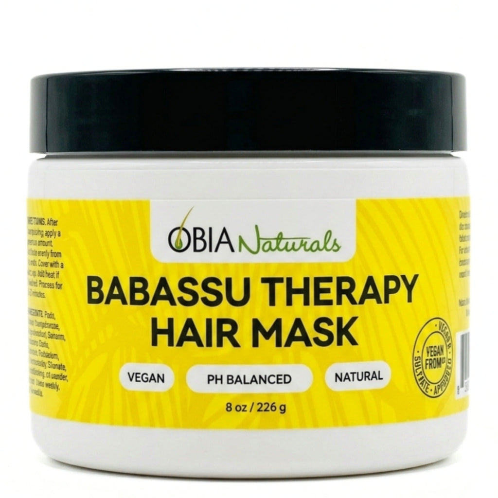 Babassu Hair Therapy Mask — Deep Conditioning Hair Mask for Curls