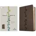 The Daily Walk Bible Nlt, Filament Enabled (Leatherlike, Stepping Stones Dark Taupe)