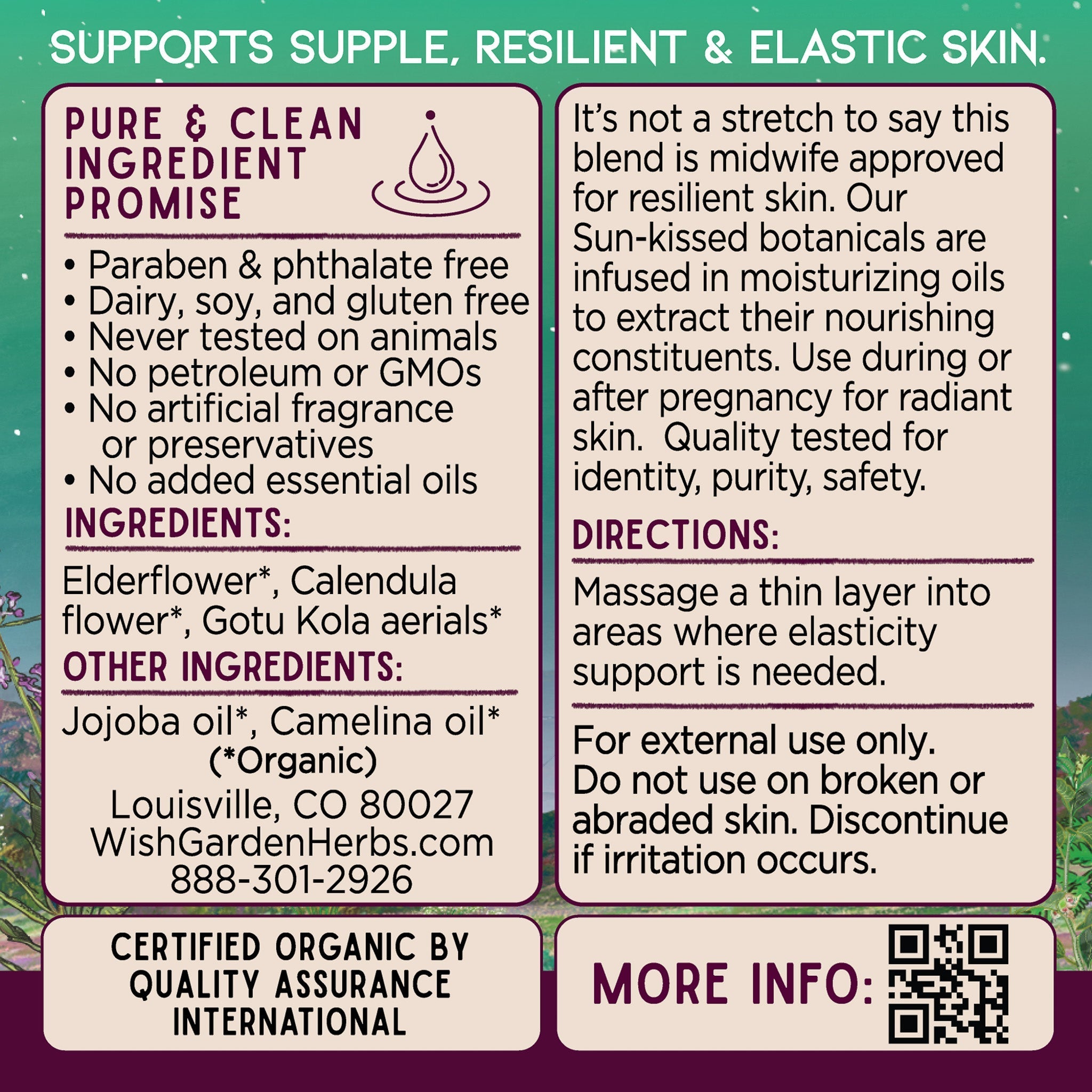 Pregnant Belly Oil, Skin Elasticity