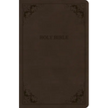 CSB Thinline Bible, Value Edition, Brown Leathertouch