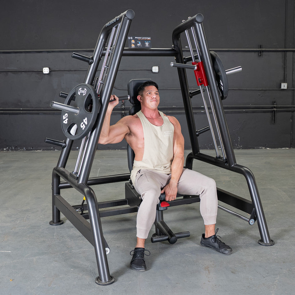 Power Leverage V2 Convergent Bench - Muscle D Fitness - Incline, Shoulder Press