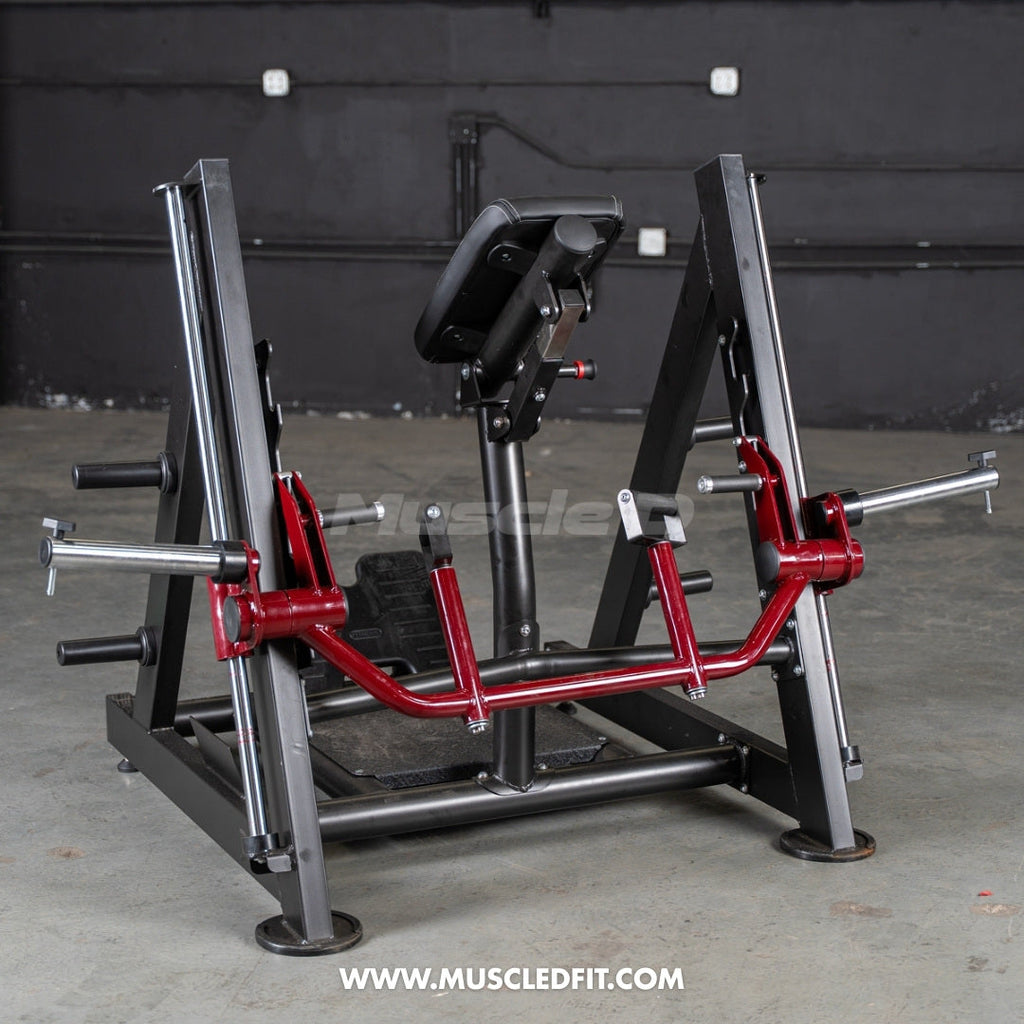 Power Leverage V2 Chest Supported Linear Bearing Row Machine | Muscle D Fitness