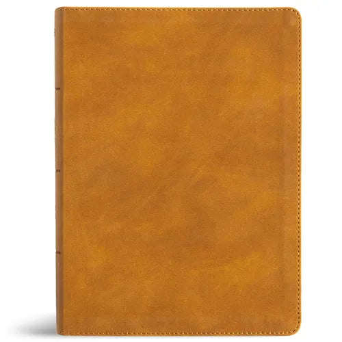 NASB Study Bible, Camel Suedesoft Leathertouch, Indexed