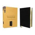 Kjv, Thompson Chain-Reference Bible, European Bonded Leather, Black, Red Letter, Comfort Print