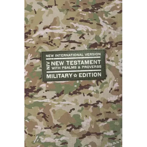 Niv, New Testament with Psalms and Proverbs, Military Edition, Compact, Paperback, Military Camo, Comfort Print