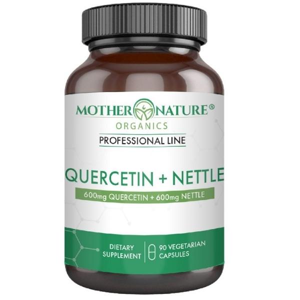 Quercetin + Nettle Capsules | 600mg + 600mg | 90 Vegetarian Capsules