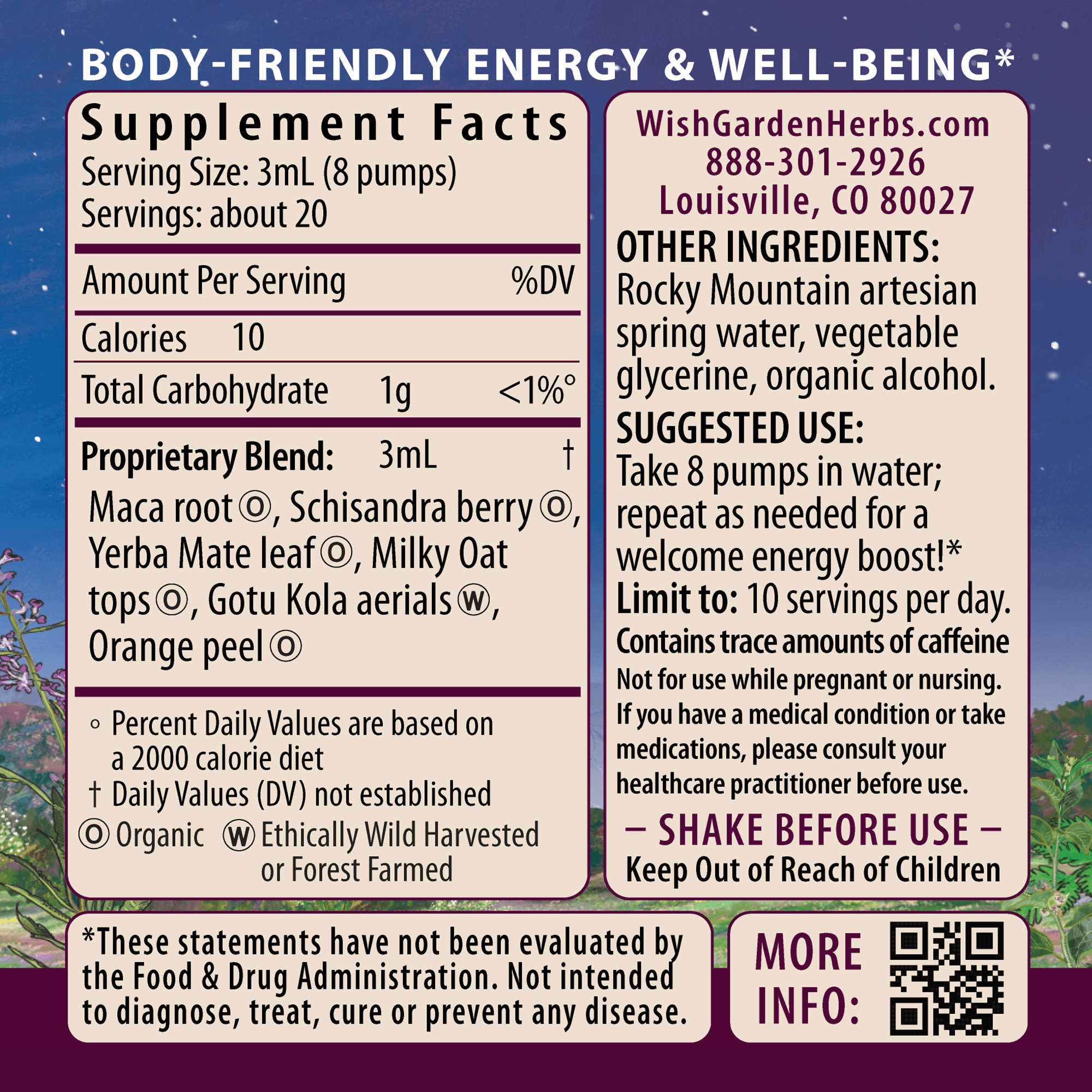 Rise & Energize, Daily Energy Boost