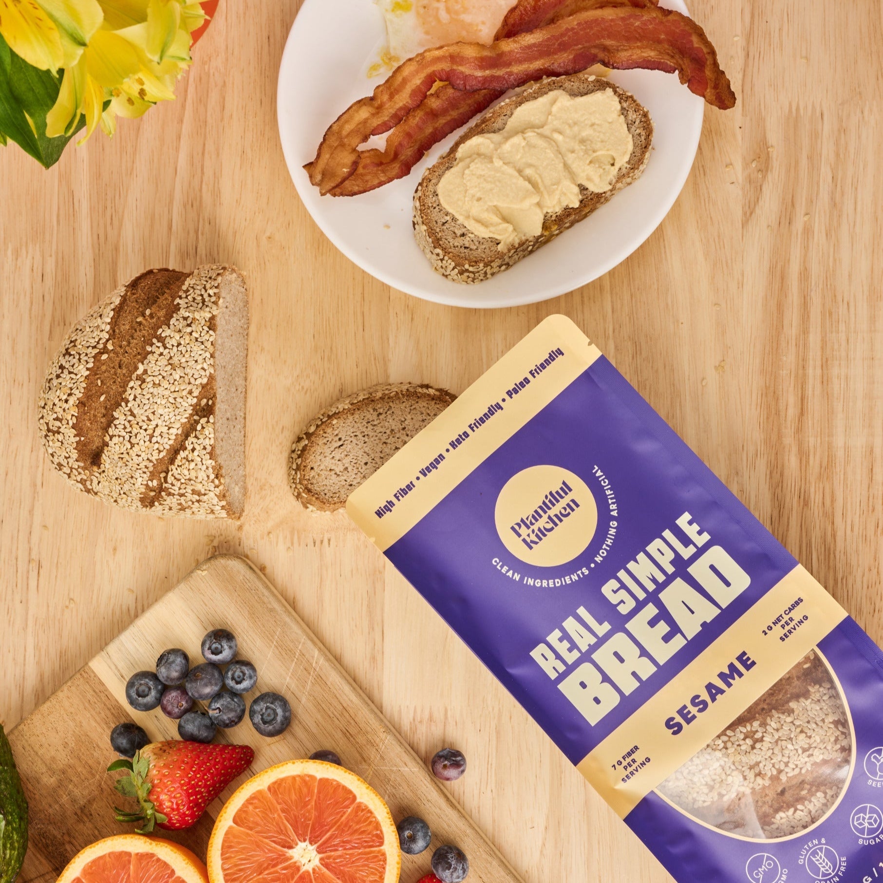 Real Simple Bread | Fits All Toppings Bundle | 3 items