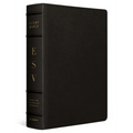 ESV Study Bible, Large Print (Buffalo Leather, Deep Brown)
