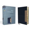 Niv, Thinline Bible, Leathersoft, Blue, Red Letter, Thumb Indexed, Comfort Print