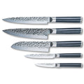 Hammered 5-Piece Knife Set