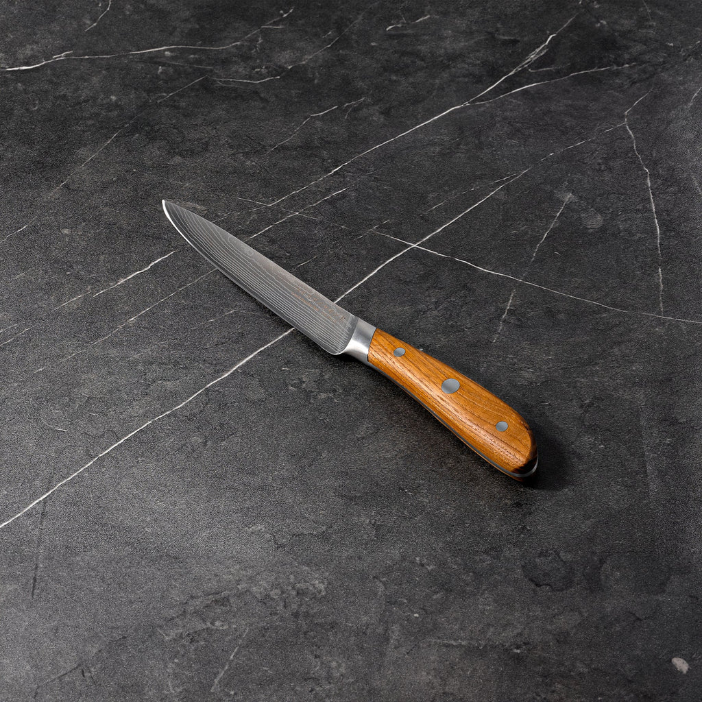 5" Damascus Utility Knife